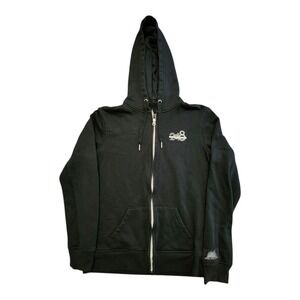 Walt Disney World Parks 2018 Black Hoodie Jacket Cinderella Castle Medium Pocket